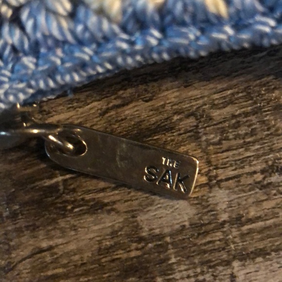 Red White and Blue The Sak Crocheted Crossbody Bag - Picture 3 of 5